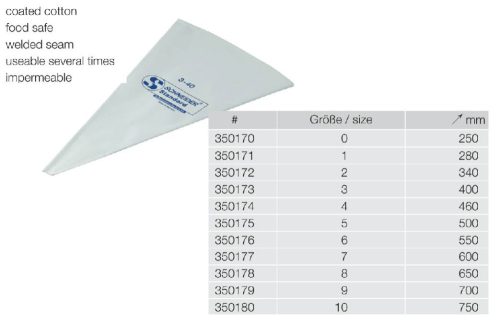 350171 Habzsák szövet 28cm