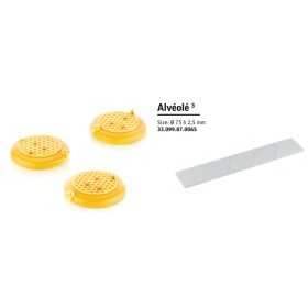 ALVÉOLÉ 3 Szilikon forma 75x2mm 0,5ml 5db/forma TRD019