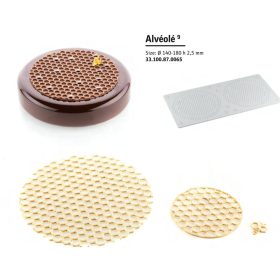 ALVÉOLÉ 9 Szilikon forma 2db/forma TRD020