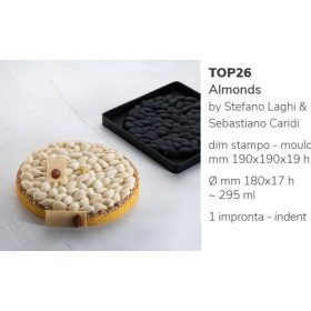 TOP26 Szilikon forma Walnut 180x17mm