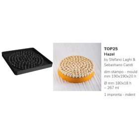 TOP25 Szilikon forma Hazel 180x18mm