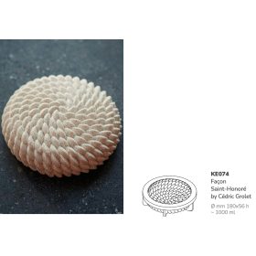 KE074 Pavocake tortaforma 180x56 mm Saint Honoré