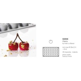 GG016S Szilikon forma gasztro cseresznye/CHERRY