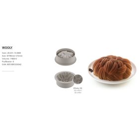 WOOLY 190/72 mm Szilikon forma