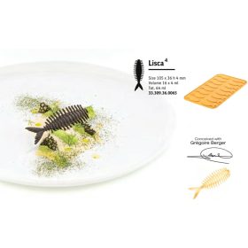 LISCA 4 Szilikon forma gasztro halcsont