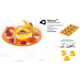 MILANESE25 Szilikon forma gasztro
