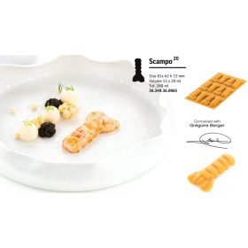 SCAMPO20 Szilikon forma gasztro SF349