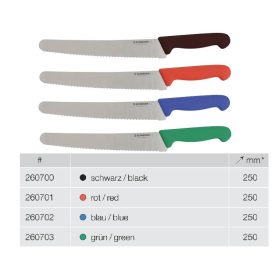 260700 Kés hullámos univerzális 25cm