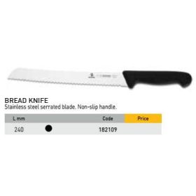 182109 Szeletelőkés hullámos 240mm