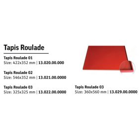 TAPIS ROULADE 05 Szilikon lap 560x360x20mm