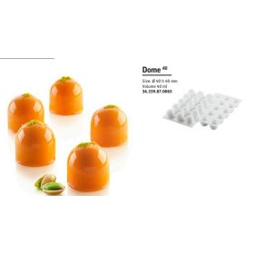 DOME40 Szilikon forma fehér