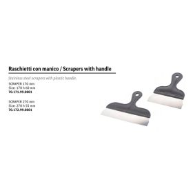 SCRAPER Kaparó rm. 170mm