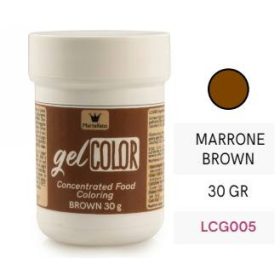 LCG005 Festék gel barna 30gr.