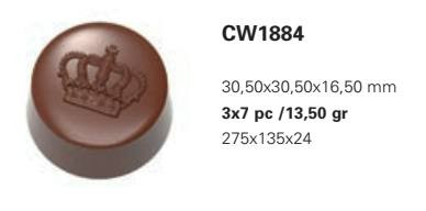 1884 Bonbon forma