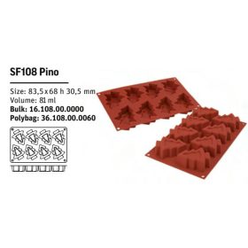 SF108 Szilikon forma PINO