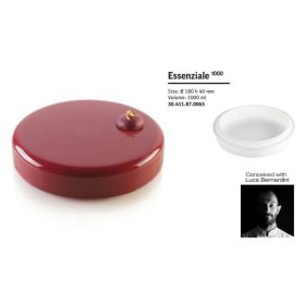 ESSENZIALE 1000 Szilikon tortaforma fehér 180X40mm 1000ml