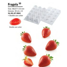 FRAGOLA30 Szilikon forma 480X37x33mm SF281