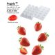 FRAGOLA30 Szilikon forma 480X37x33mm SF281