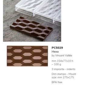 PC5029 Táblás csokoládé forma