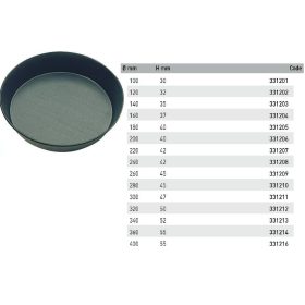 331210 Sütőforma 28x4,5 cm kerek