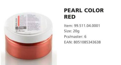 Festékpor piros PEARL 20gr.