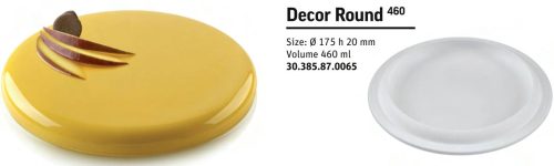 DECOR ROUND 460 Szilikon forma 175x20mm 460ml