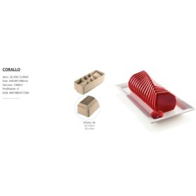 Corallo Szilikon tortaforma 245x90mm 1400ml SFT399