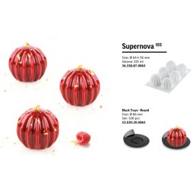 SUPERNOVA105 Szilikon forma fehér SF358