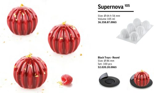 SUPERNOVA105 Szilikon forma fehér