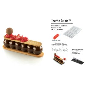 TRUFFLES ECLAIR75 Szilikon forma fehér SF362