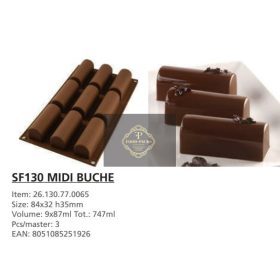 SF130 Szilikon forma MIDI BUCHE