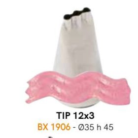 BX1906 Csővég 17x6mm