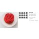 PX4386 Szilikon forma 30x40cm 12db/forma 100ml Rose