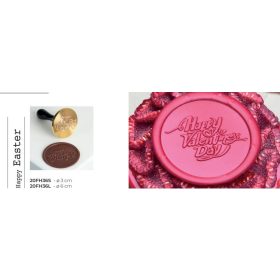 20FH36S Csokoládé pecsét 3cm Happy Easter