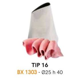 BX1303  CSővég 3x16mm