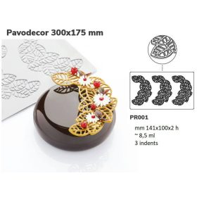 PR001 Szilikon dekor forma LEAVES