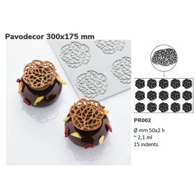 PR002 Szilikon dekor forma LEAVES