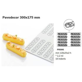 PR006 Szilikon dekor forma CIRCLES