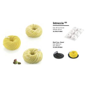 INTRECCIO Szilikon forma 75x35mm 105ml SF290