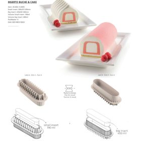 INSERTO BUCHE & CAKE Szilikon forma