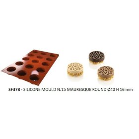 SF378 Szilikon forma MAURESQUE ROUND
