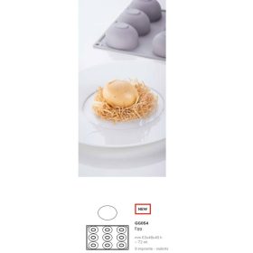 GG054 Szilikon forma gasztro tojás/EGG