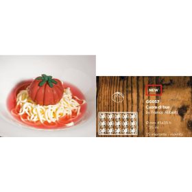 GG057 Szilikon forma gasztro paradicsom/CUORE DI BUE
