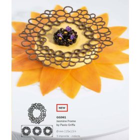 GG061 Szilikon forma gasztro JASMINE FRAME