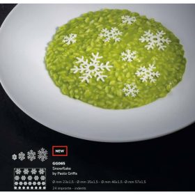 GG065 Szilikon forma gasztro SNOWFLAKE