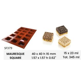 SF379 Szilikon forma MAURESQUE SQUARE