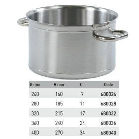 680024 Lábas rm. 7literes