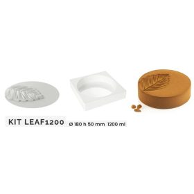 KIT LEAF1200 Szilikon torta forma 1200ml 180x50mm