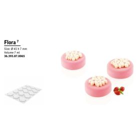 FLORA7  Szilikon forma 45x72mm 7x15ml/forma SF393