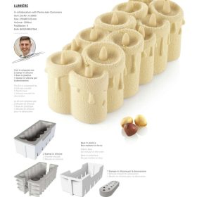 LUMIÉRE Szilikon torta forma 219x89x76mm 1200ml